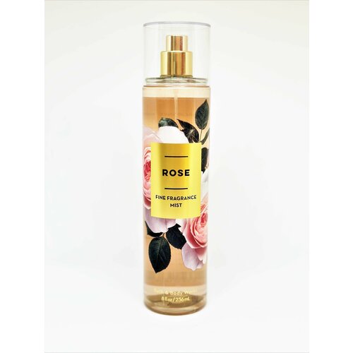 Bath and Body Works cпрей для тела , мист для тела Rose (236мл)