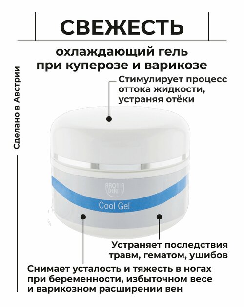 Охлаждающий Гель-корсет Свежесть обертывание антицеллюлитное от купероза Styx Стикс