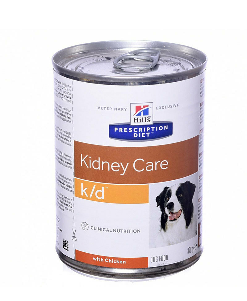 Влажный диетический корм Hill's Prescription Diet k/d для взрослых собак при заболеваниях почек, 370г - фото №5