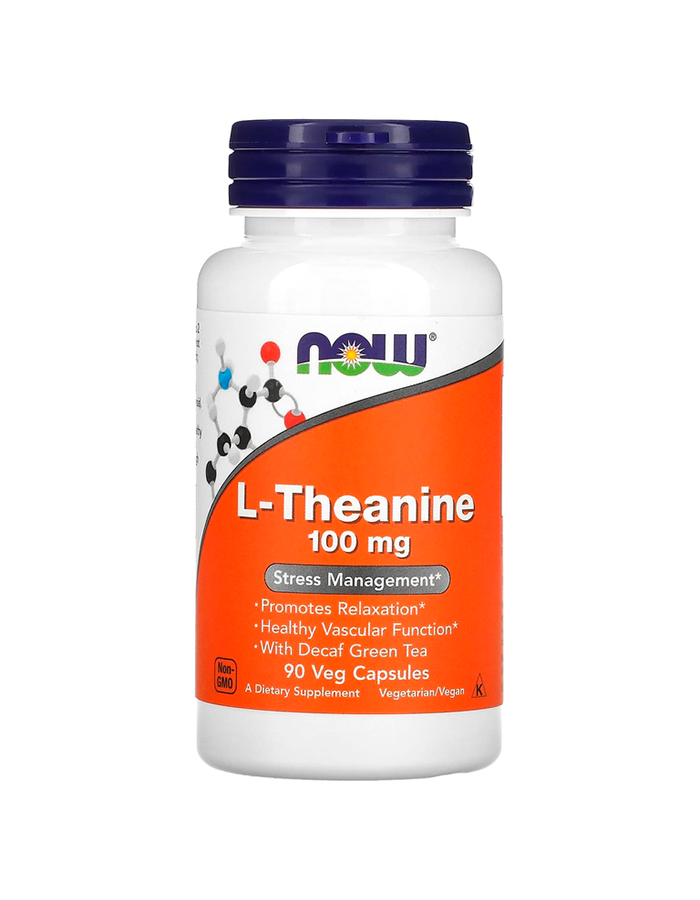 Now L-Theanine 100 Mg plus, 90 loz