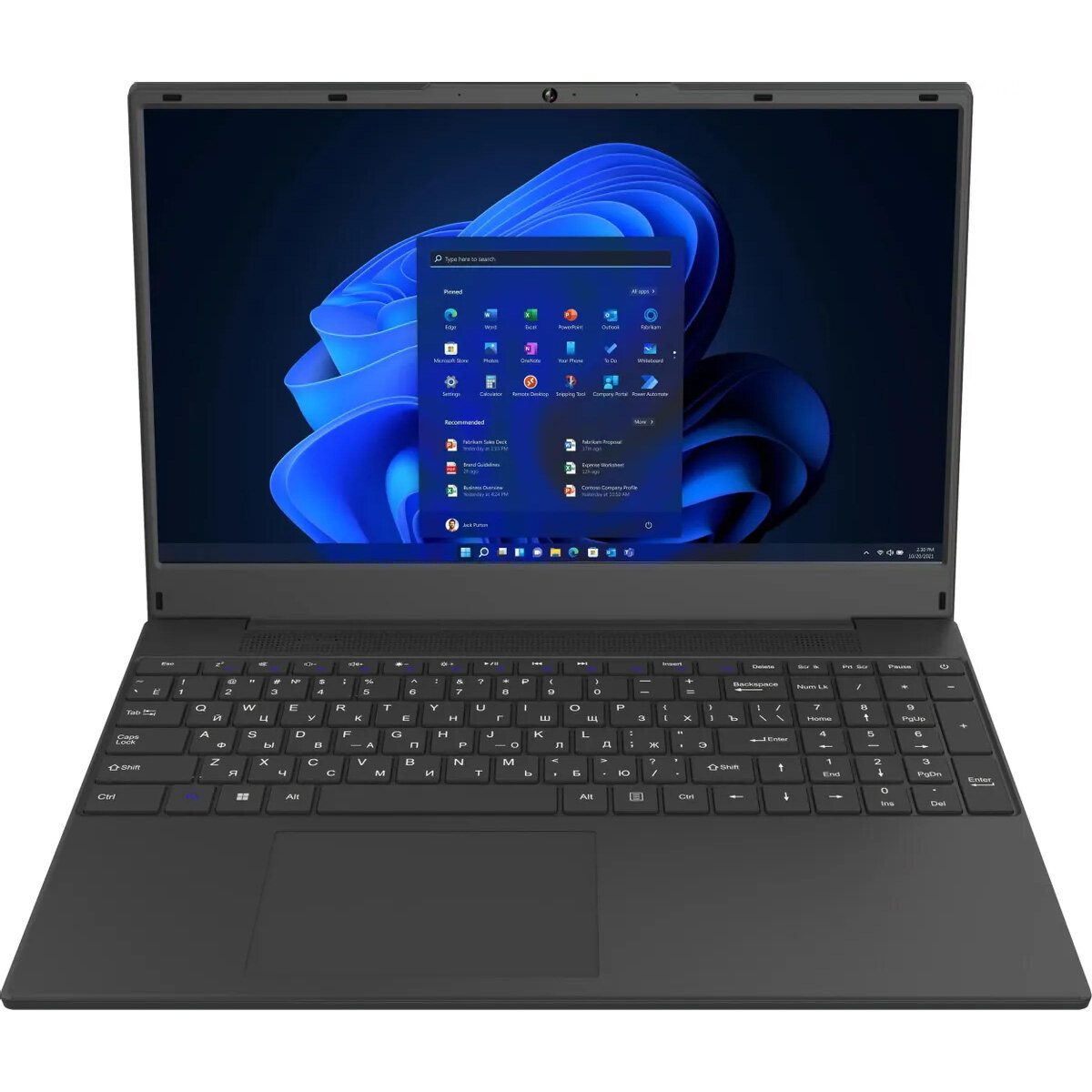 Ноутбук iRU Калибр 15TLR, 15.6" (1920x1080) IPS/Intel Core i5-1135G7/16ГБ DDR4/512ГБ SSD/Iris Xe Graphics/Без ОС, черный (1998650)