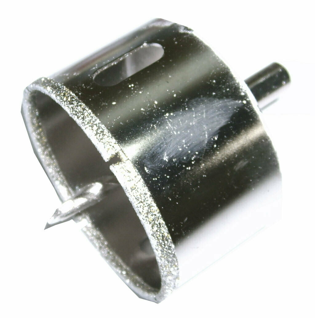 Коронка алмазная 68 мм керамогранит - стекло со сверлом SKRAB 31068