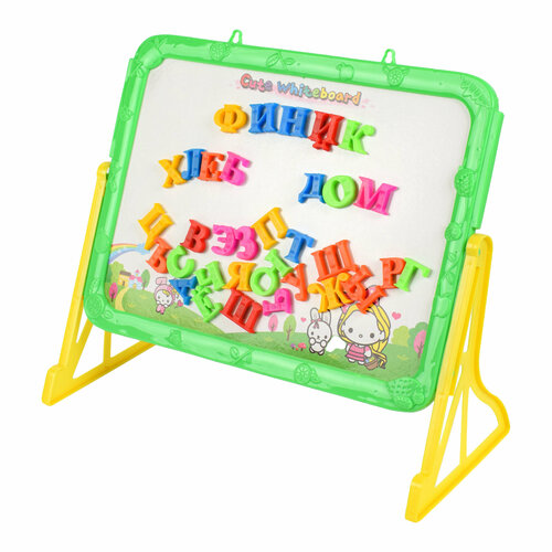 Доска магнитная с буквами на ножках для детейзеленый 540₽