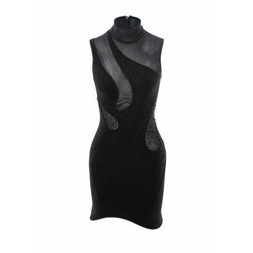 Платье 001PAX, размер S, черный