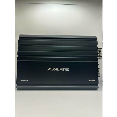 Автомобильный усилитель ALPINE AP-45.1, Max мощность 3000W, 4 канала, класс А/B, 40A