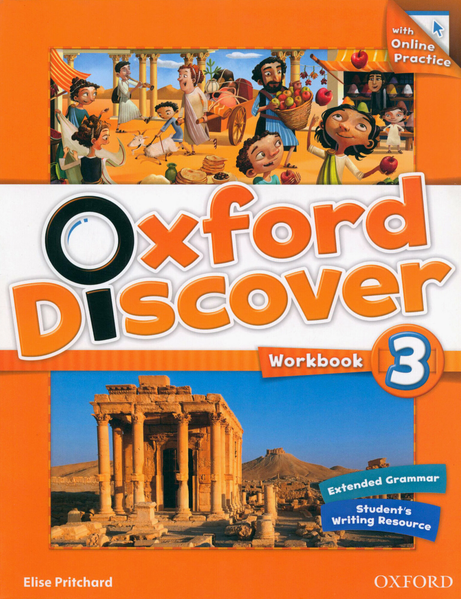 Elise Pritchard "Oxford Discover 3: Workbook with Online Practice" мелованная - фото №2