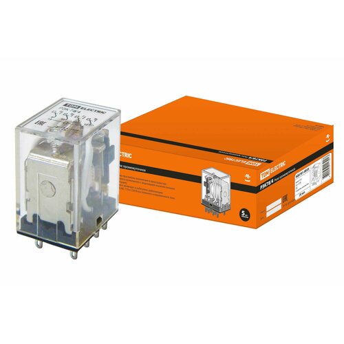 Реле РЭК78/4 3А 12В DC, TDM SQ0701-0035 (20 шт.)