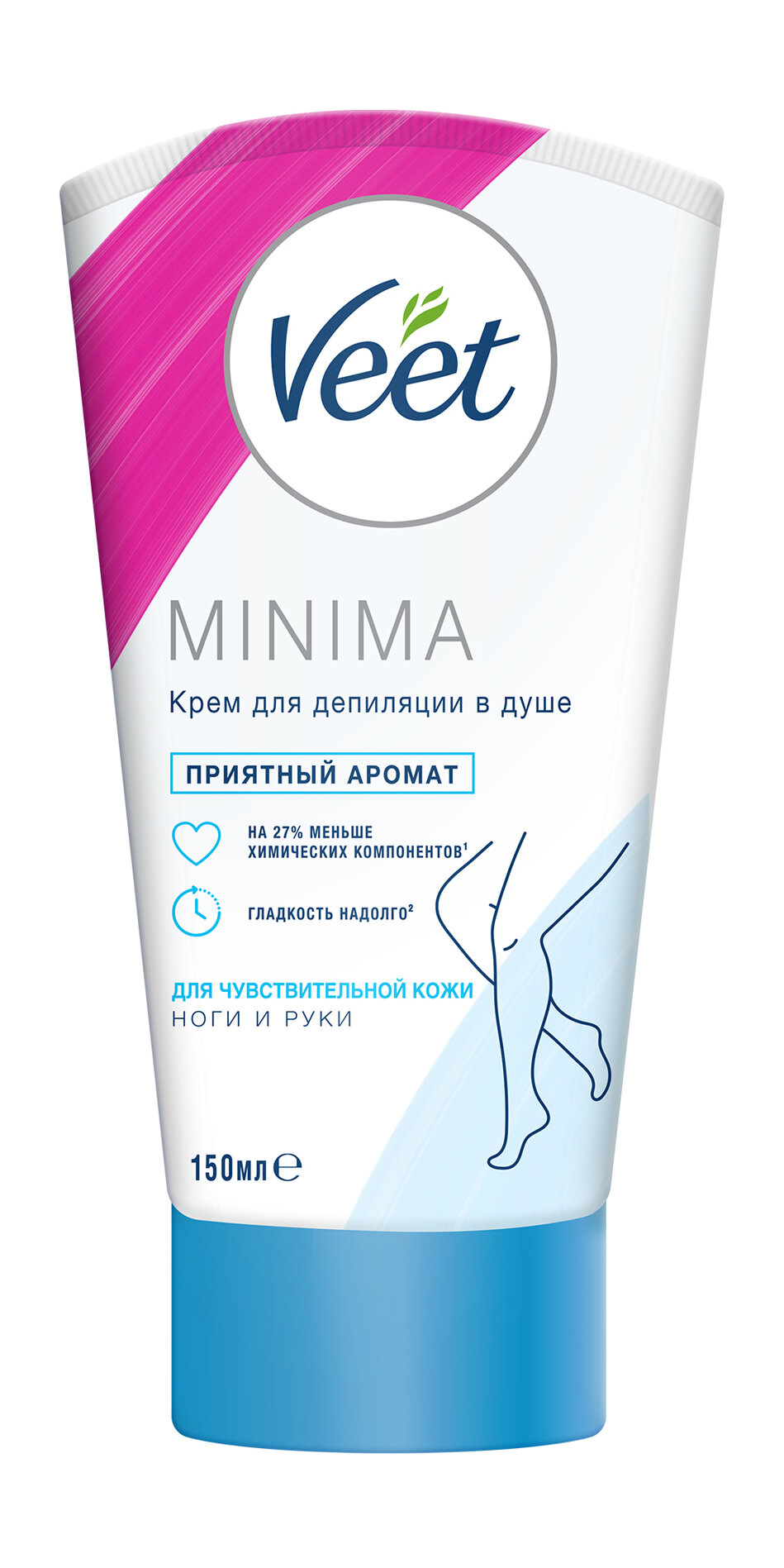 VEET Крем для депиляции в душе для чувствительной кожи, 150 мл