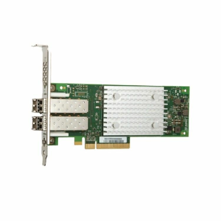 Адаптер Qlogic QLE2742-SR-CK (BK3210407-01 F) 32Gb/s FC HBA, 2-port, PCIe v3.0 x8, LC SR MMF, В комплекте две планки (LP + FH)