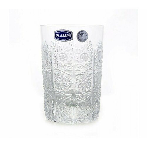 Набор стаканов для воды 180 мл Glasspo Bohemia 6 шт 13158₽