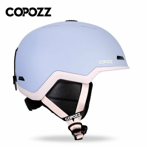 Шлем горнолыжный взрослый COPOZZ GOG-21200 сиреневый-розовый