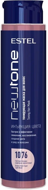 ESTEL Newtone Маска для волос оттенок 10/76 Светлый Блондин коричнево-фиолетовый, , 400 мл