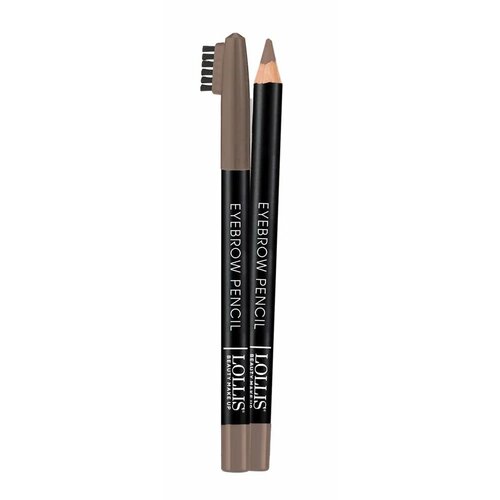 lollis карандаш для бровей eyebrow pencil тон 302 brown LOLLIS Карандаш для бровей Eyebrow Pencil тон 301 Beige