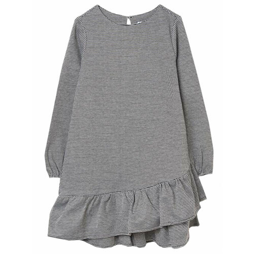 фото Платье mayoral, размер 152/80, белый, серый