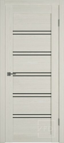 Изображение товара Атум Про 28 Дуб арктический Лакобель черный 600*2000 (дверное полотно)