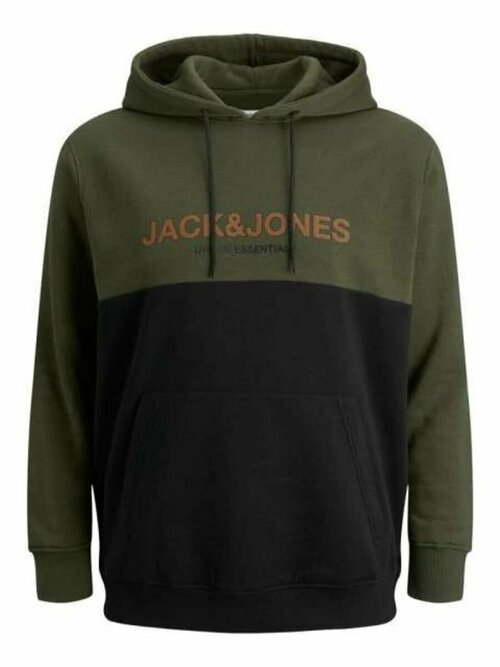 Худи Jack & Jones, размер 54, зеленый