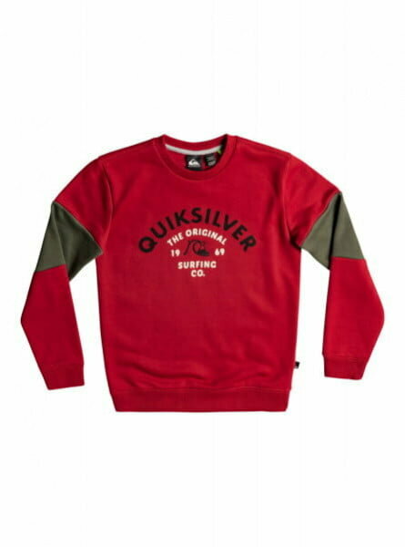 Свитшот Quiksilver, размер M/12, розовый, красный