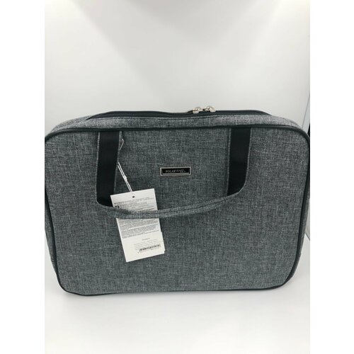 фото Сумка polar, фактура плетеная, матовая, серый