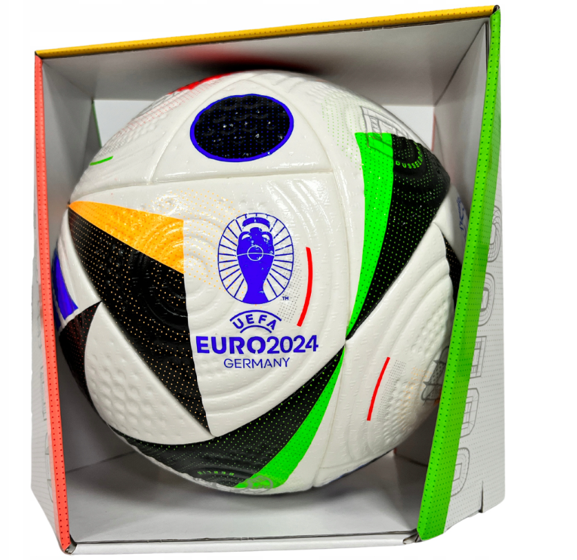 Мяч футбольный ADIDAS EURO 24 Fussballliebe PRO IQ3682, размер 5, FIFA Quality Pro