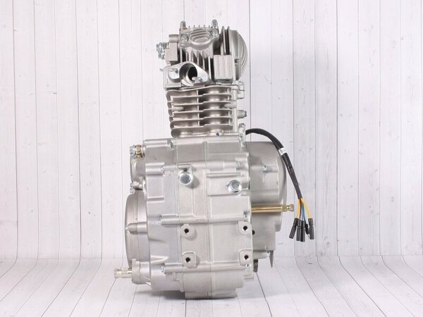 PitBikeClub Двигатель YX 150см3 в сборе, кикстартер 1P56FMJ (W150-5)
