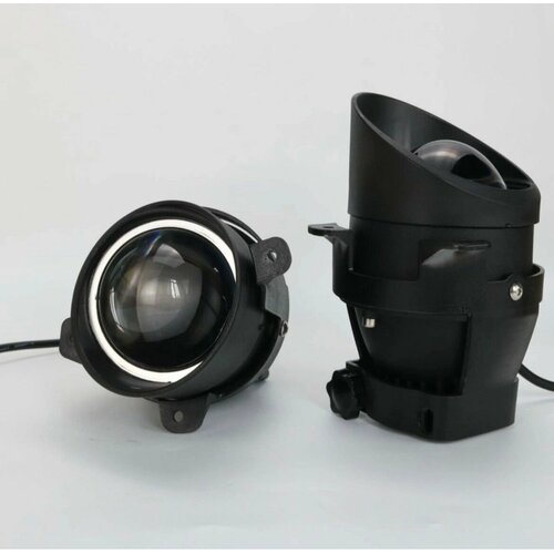 Светодиодные Линзы bi Led ПТФ Гранта Калина Ларгус 100w 6000К 2 шт 3087₽
