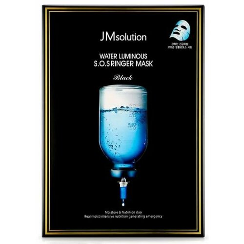 JM Solution Тканевая маска для лица ультраувлажняющая - Water Luminous S.O.S. Ringer Mask