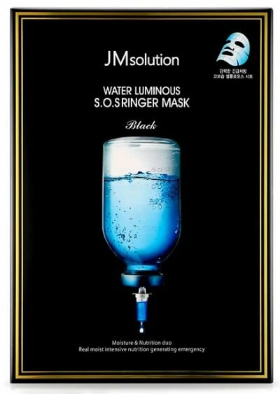 JM Solution Тканевая маска для лица ультраувлажняющая - Water Luminous S.O.S. Ringer Mask