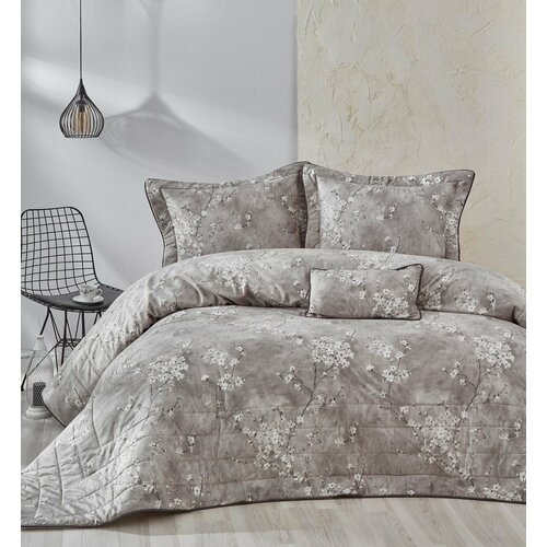 Покрывало Grazie Home SPRING серый (Евро)