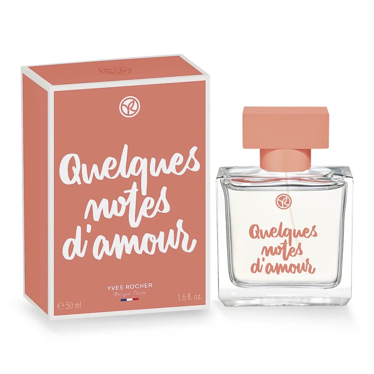 Yves Rocher Парфюмерная Вода Quelques Notes d'Amour, 50 мл