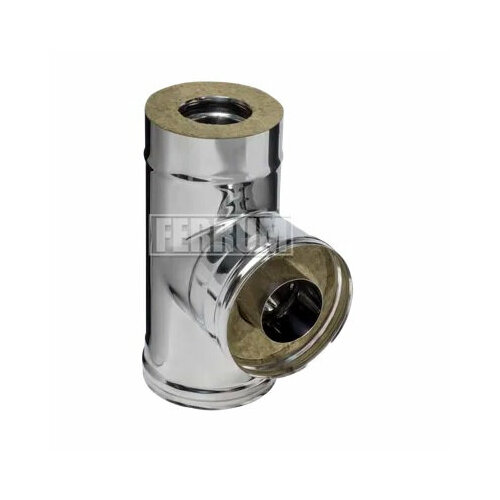 конденсатоотвод для трубы внешний 0 5 мм d130 ferrum Тройник 90 г 0,8 мм d130 Ferrum