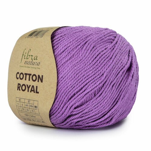 Пряжа Fibra Natura Cotton Royal (Коттон Роял) 18-719 100% хлопок 100г210м 5шт