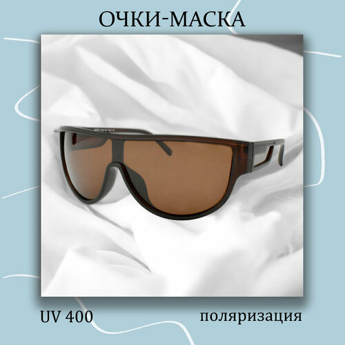 фото Солнцезащитные очки matrix маска с поляризацией, коричневый