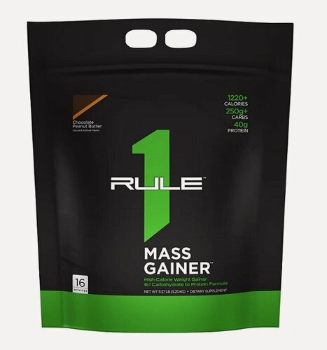 Изображение товара R1 Mass Gainer Rule 1 (5120-5250 гр) - Клубничный Крем