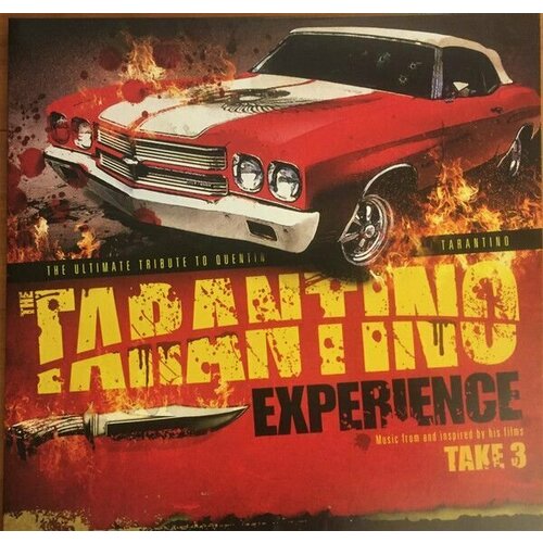 various artists the tarantino experience take 3 2lp high quality pressing red yellow vinyl Виниловая пластинка Various. The Tarantino Experience Take 3 (2LP, Compilation)