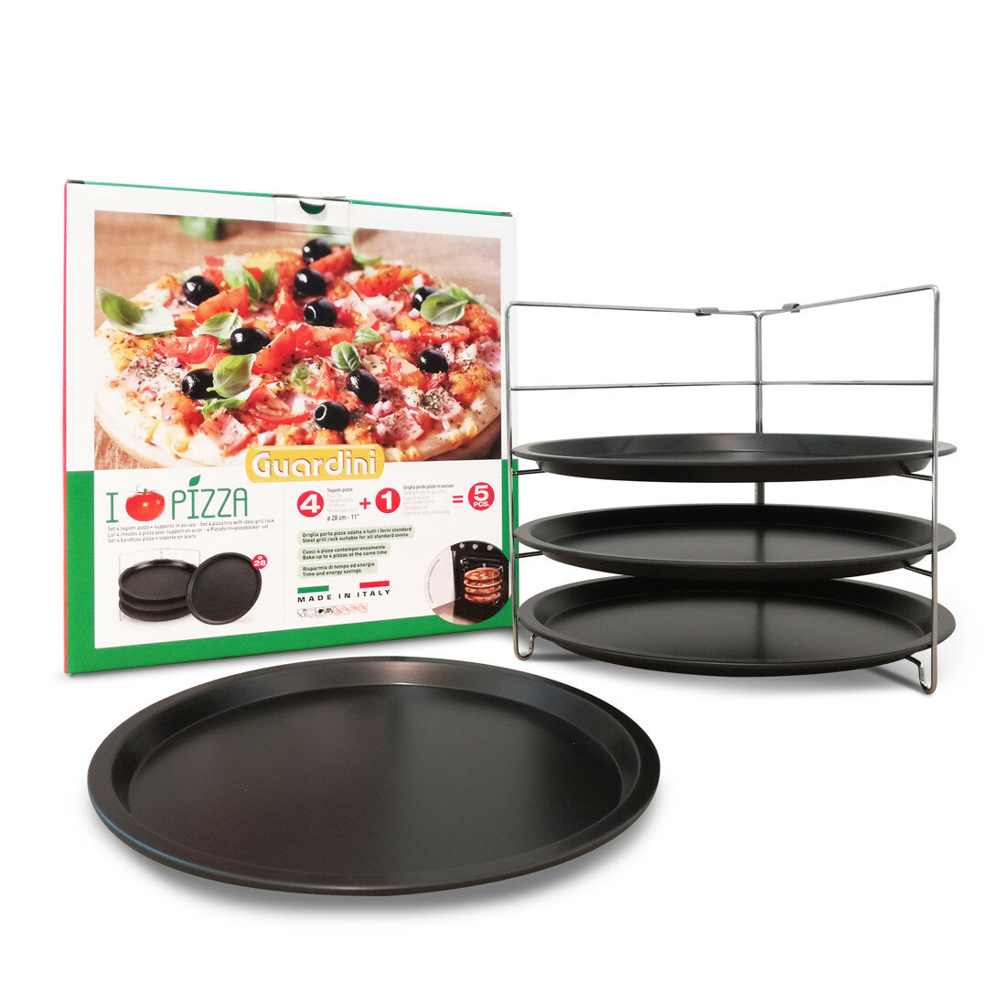 Подарочный набор для пиццы Guardini Pizza Set, 5 предметов