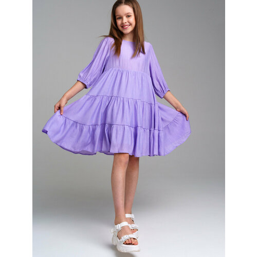 Платье playToday, размер 170, фиолетовый куртка playtoday размер 170 фиолетовый