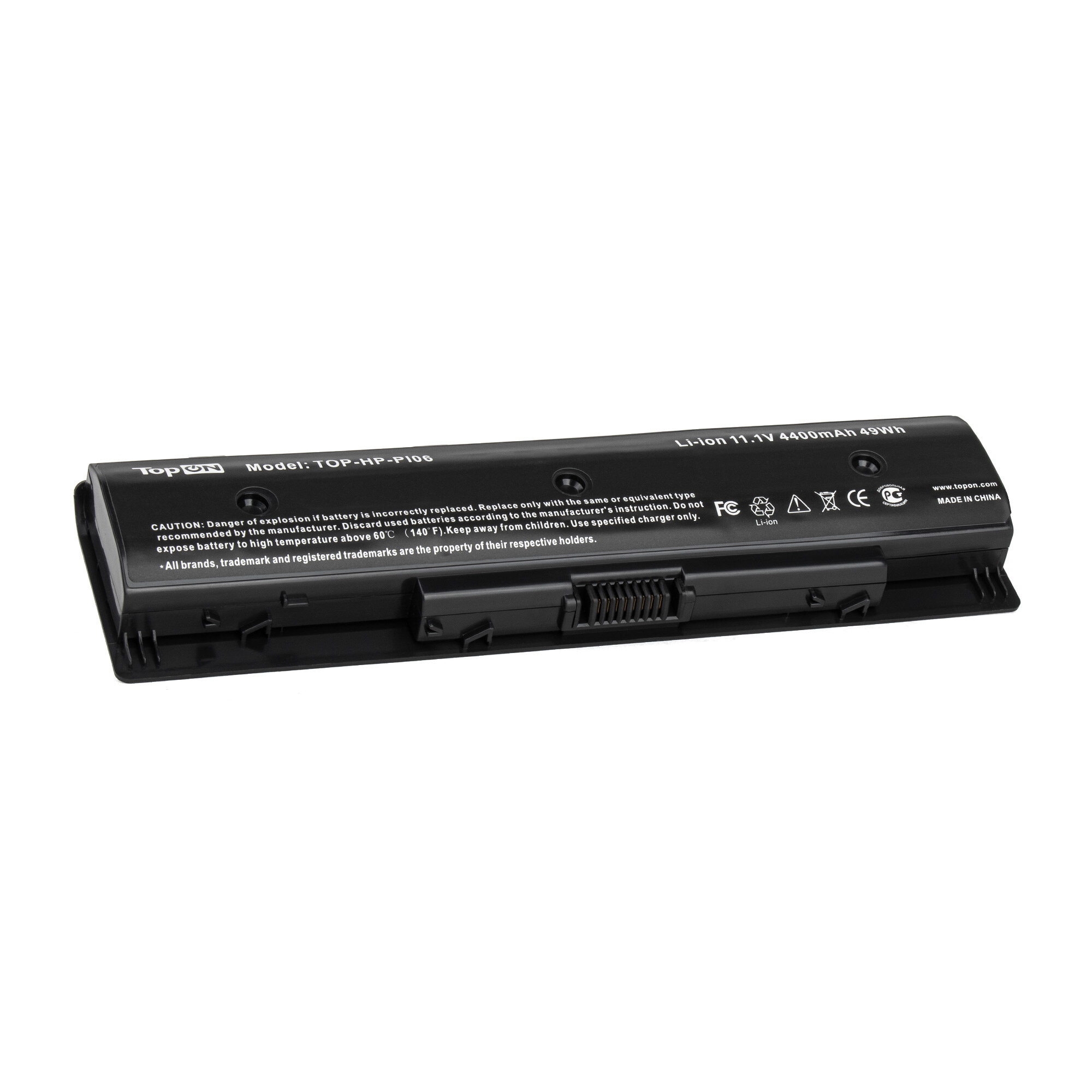 Аккумулятор TopON TOP-HP-P106 для HP P106 , HP Envy 14, 15, 17 Series, HP Pavilion 14, 15, 17 Series - 11.1V 4400mAh - фото №12