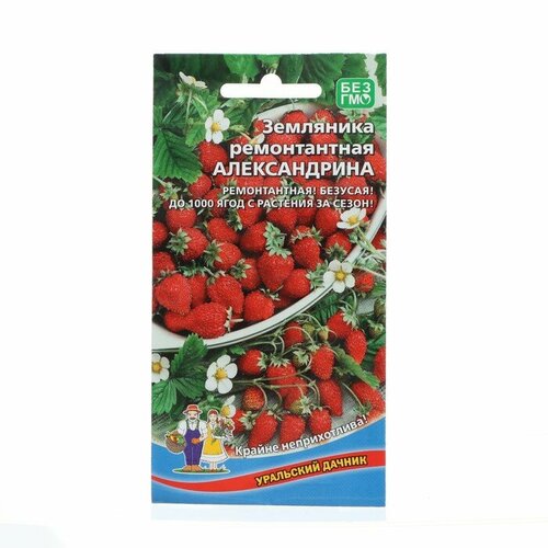 Семена Земляника Александрия , 0 ,05 г семена томат дамские пальчики 0 05 г семена алтая 4 пакета 0 05 г