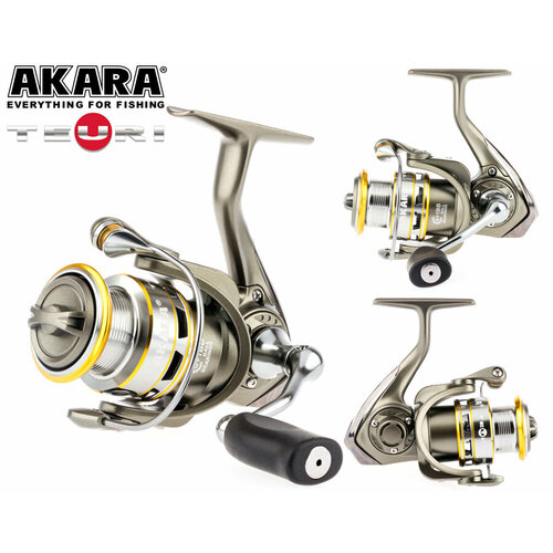 Катушка безынерционная Akara Teuri 3500 6+1 bb катушка безынерционная akara teuri 3500 6 1 bb