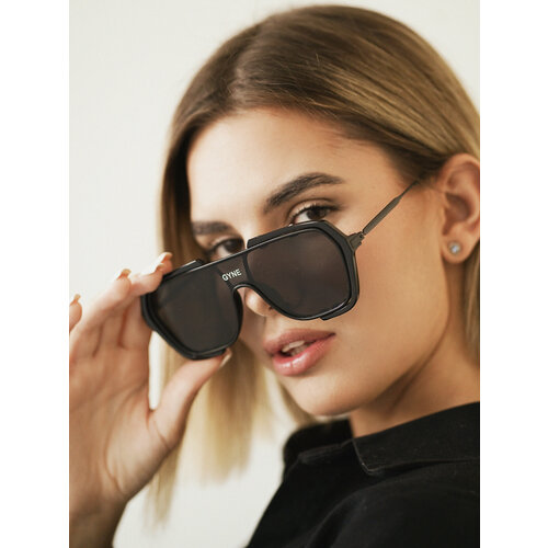 фото Солнцезащитные очки gyne gyne-black, черный double drop