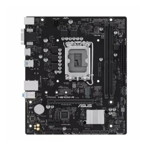 ASUS PRIME H610M-R-SI {Socket LGA1700, Intel H610, 2xDDR5} материнская плата asus prime h610m r d4 si