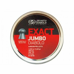 Пульки JSB Exact Jumbo 5,5 мм (5,52) (500 шт) JSBEJ1030 JSB JSBEJ1030