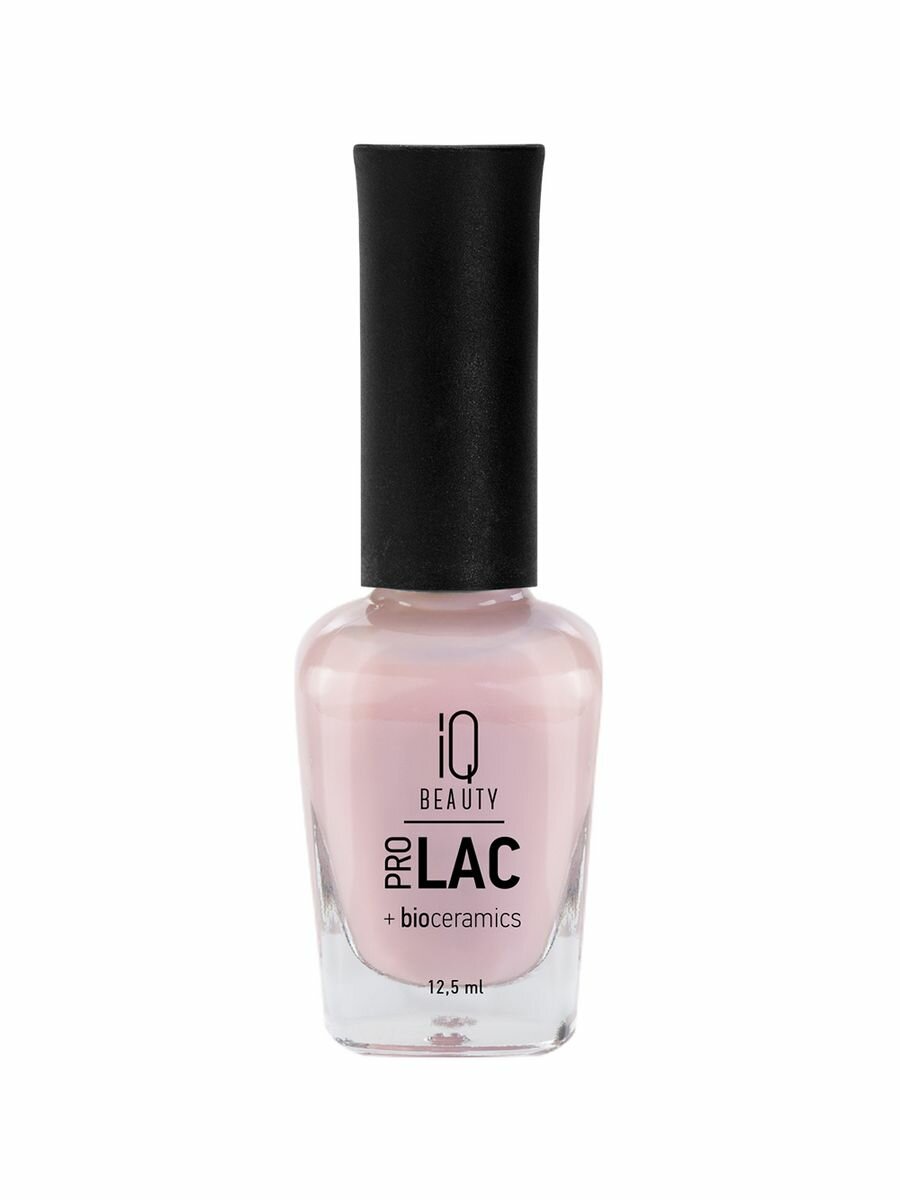 IQ BEAUTY 010 лак для ногтей укрепляющий с биокерамикой / Nail polish PROLAC + bioceramics 12.5 мл - фото №9