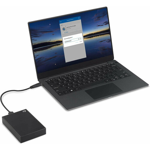 Жесткий диск Seagate USB 3.0 4TB STKZ4000400 One Touch 2.5 черный внешний жесткий диск seagate usb 3 0 12 2tb one touch hub 3 5 черный usb 3 0 type c