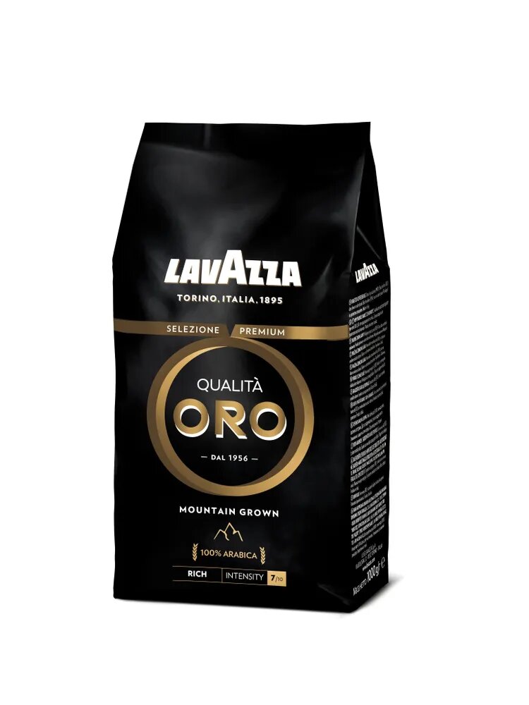 Кофе в зернах Lavazza Qualita Oro Mountain Grown, 1кг