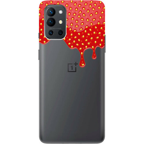 Силиконовый чехол на OnePlus 9R / ВанПлюс 9Р с 3D принтом Jam прозрачный силиконовый чехол на oneplus 9r ванплюс 9р с 3d принтом rat прозрачный