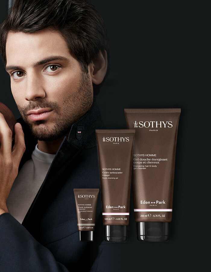 Sothys, Подарочный набор мужчине, косметический, 3 средства.