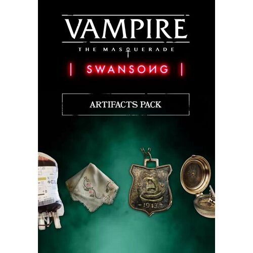 Vampire: The Masquerade – Swansong Artifacts Pack DLC (Steam; PC; Регион активации Не для РФ) combat mission red thunder battle pack 1 dlc steam pc регион активации не для рф