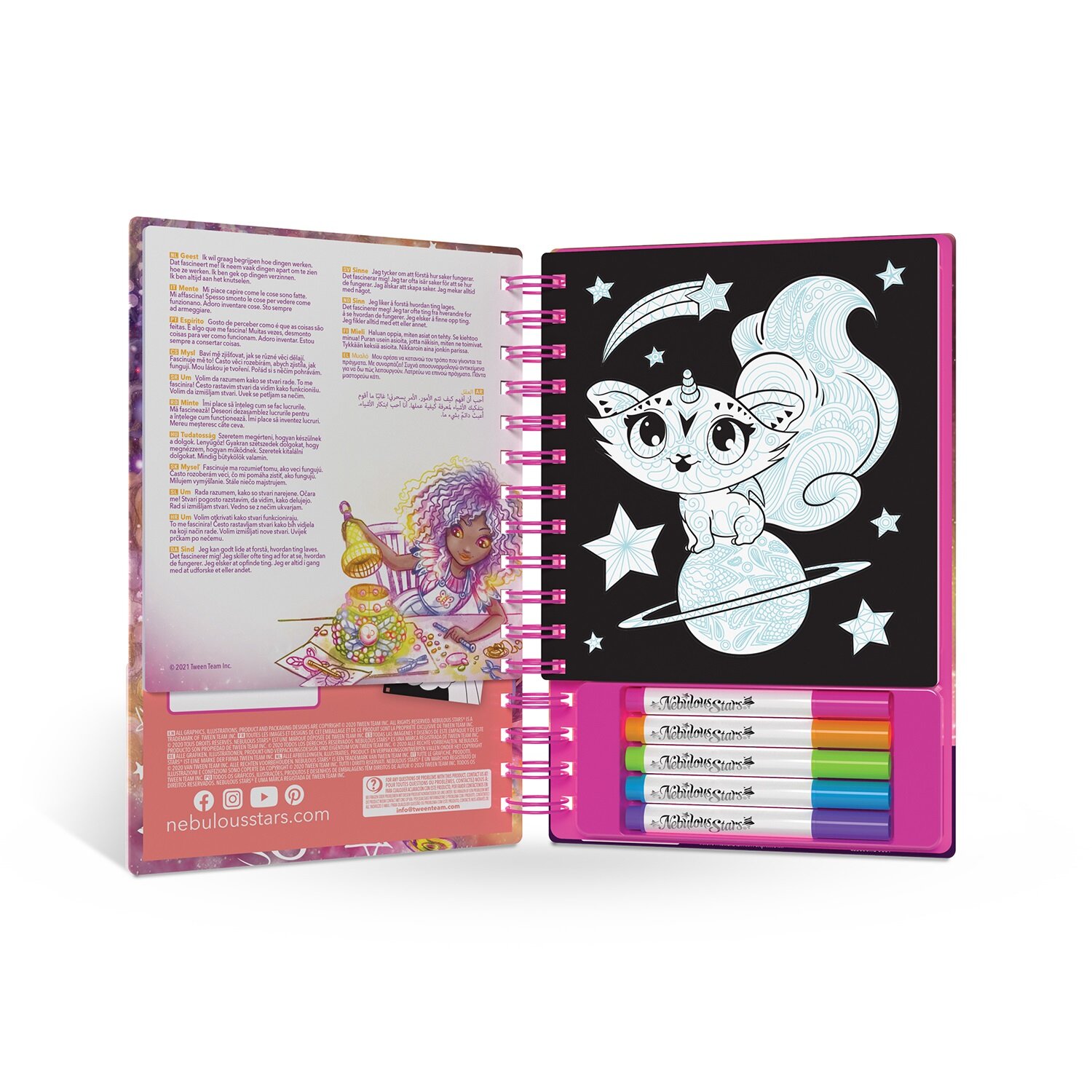 Раскраска для девочек Nebulous Stars 11026_NSDA - фото №8