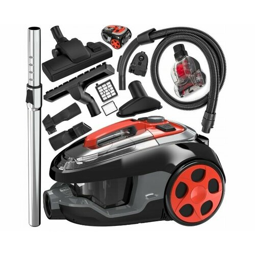 Бытовой пылесос Lehmann Typhoon 4000 Вт серыйкрасный 2619900₽